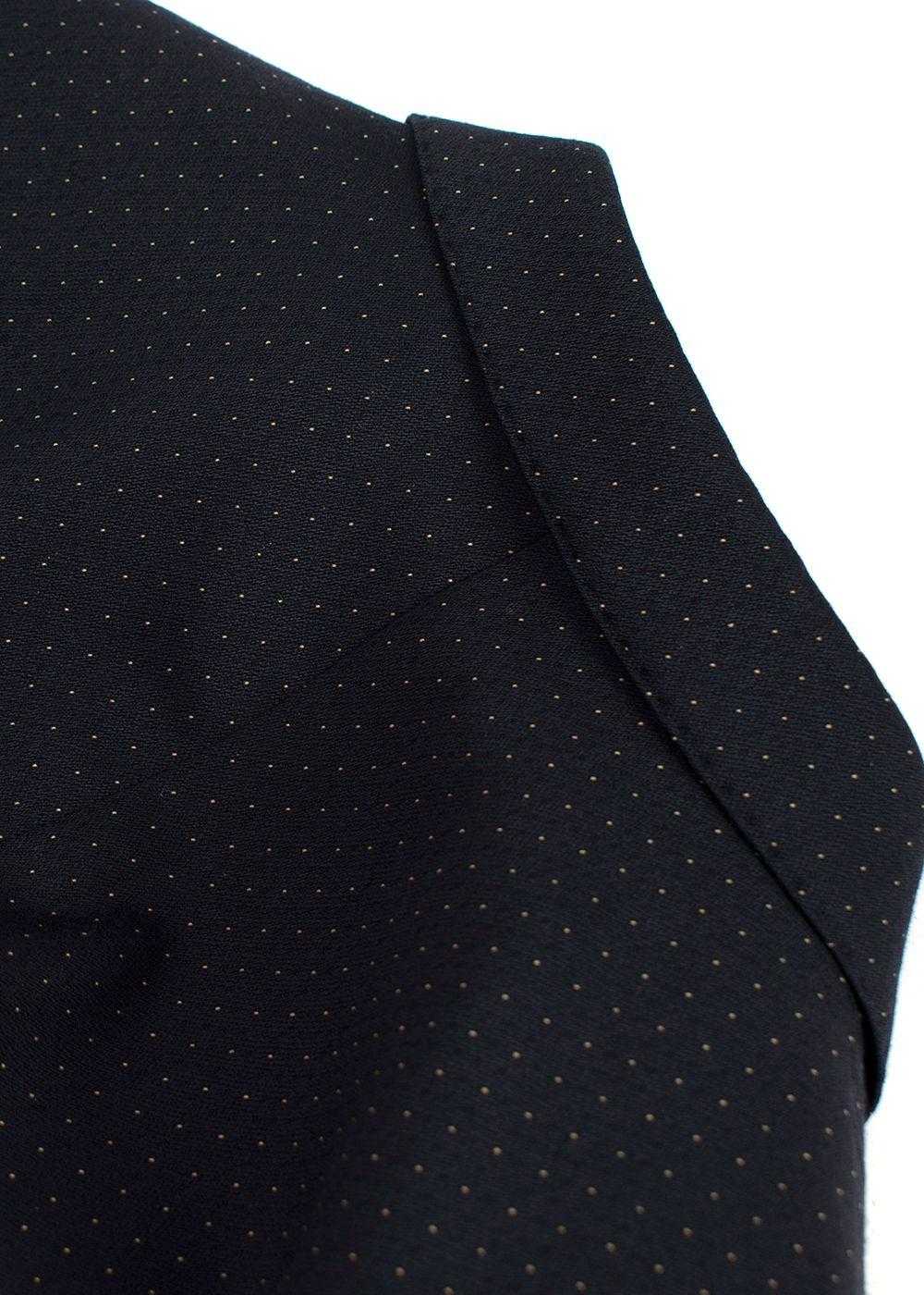 Managed by hewi Dries Van Noten Navy Polka Dot Do… - image 4