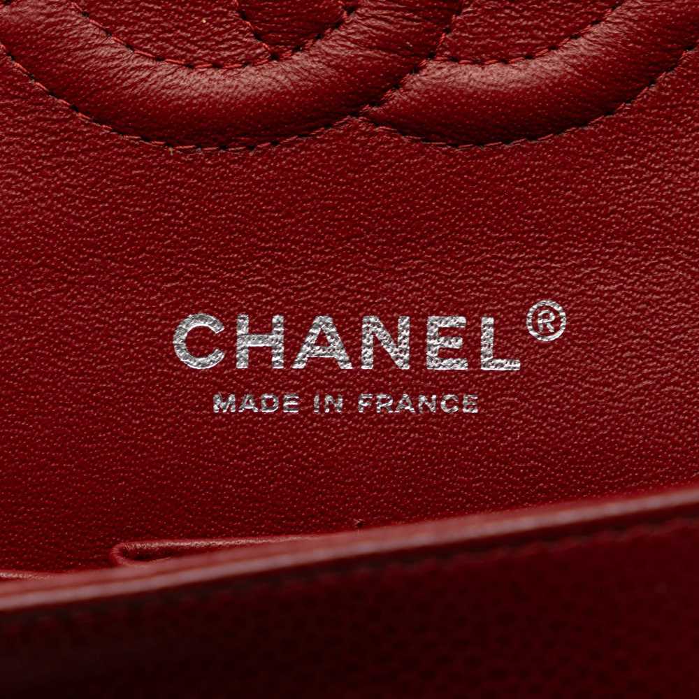 Product Details Chanel Burgundy Caviar Leather Me… - image 6