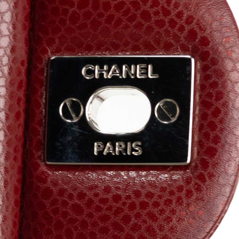 Product Details Chanel Burgundy Caviar Leather Me… - image 9