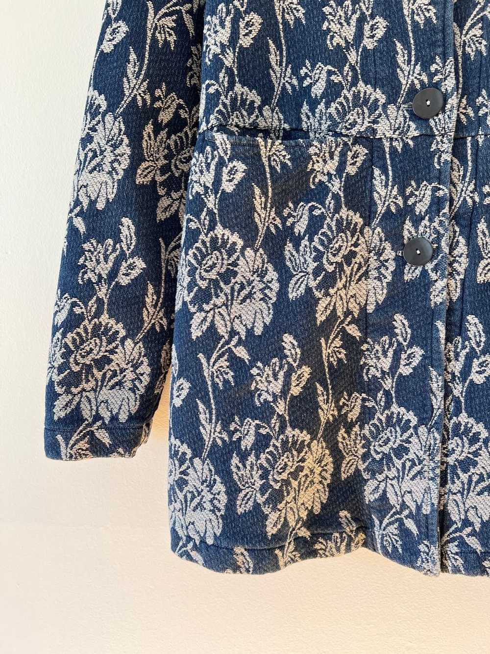 Random Vintage 90s Vintage Brocade Floral Jacket … - image 4