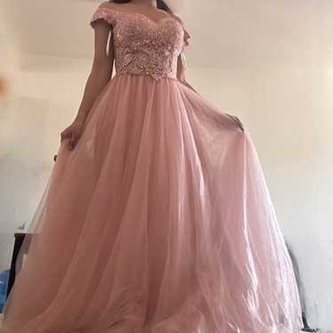 Pink Ball Gown - image 1