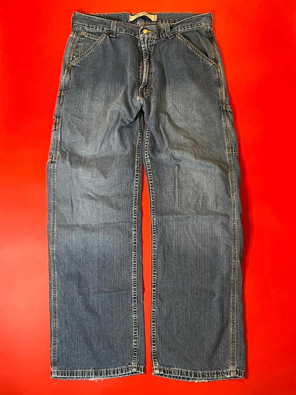 Y2K 34” Levi’s Loose Straight Carpenter Jeans - image 1