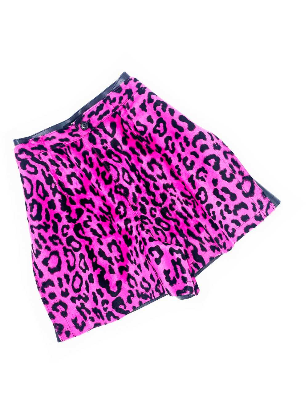 Junya Watanabe F/W 2017 pink faux fur shorts - image 1