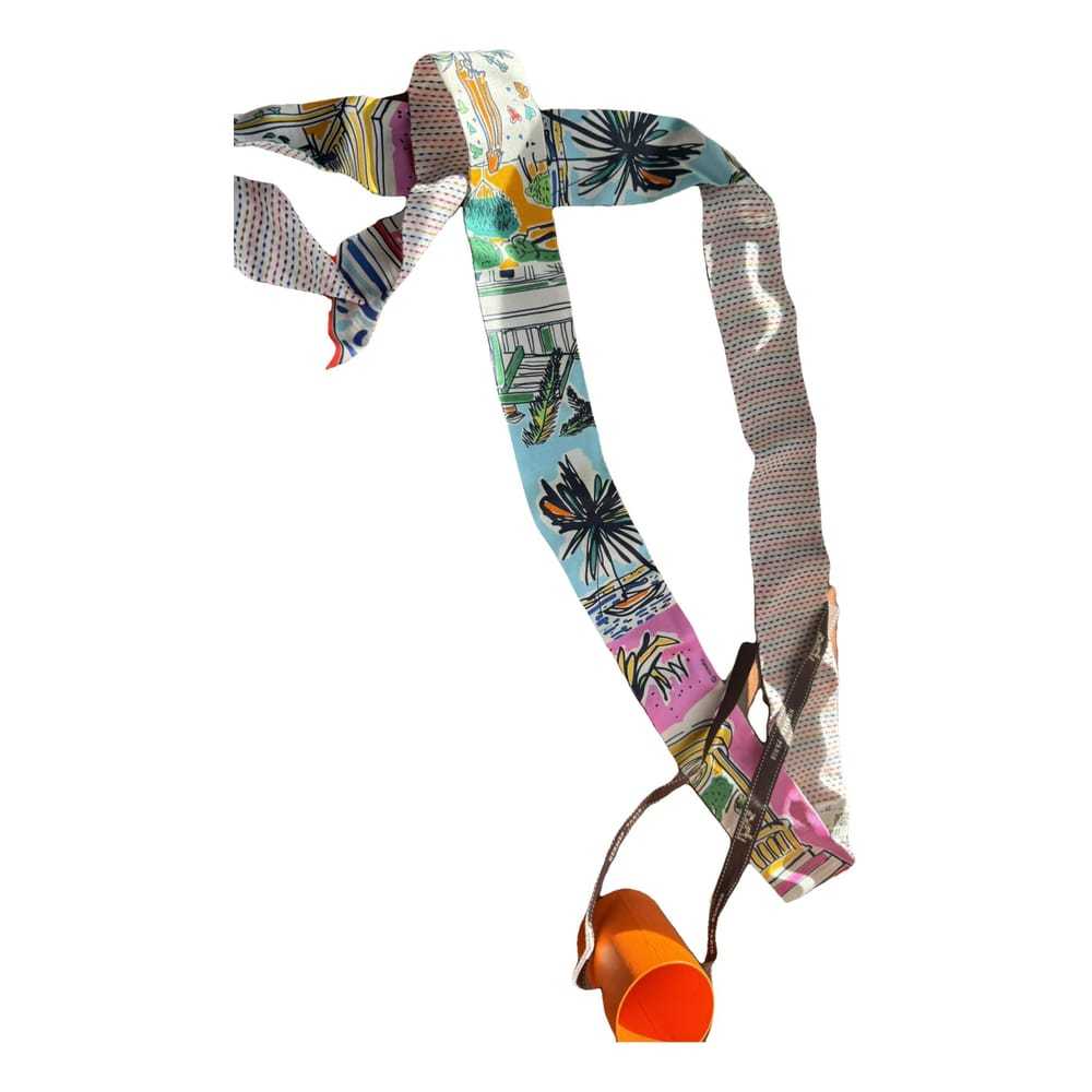 Hermès Maxi twilly silk scarf - image 2