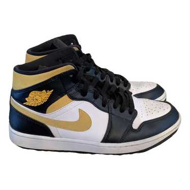 Jordan Air Jordan 1 leather high trainers - image 1