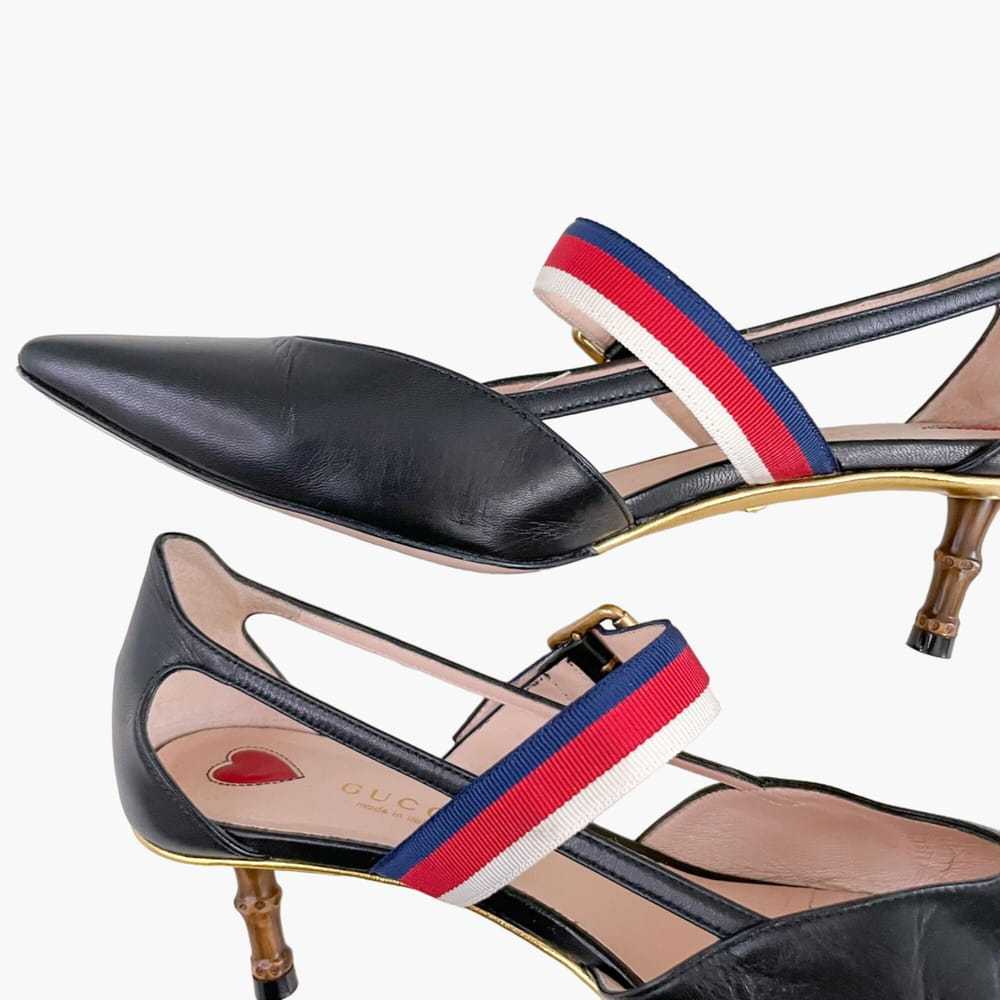 Gucci Sylvie leather heels - image 10