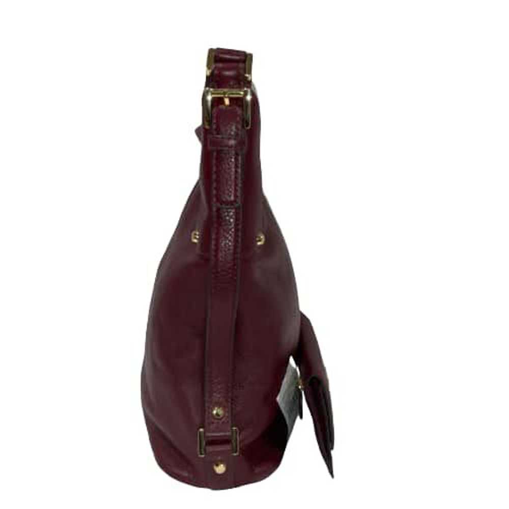 Michael Kors Maroon Handbag w Wallet - image 3