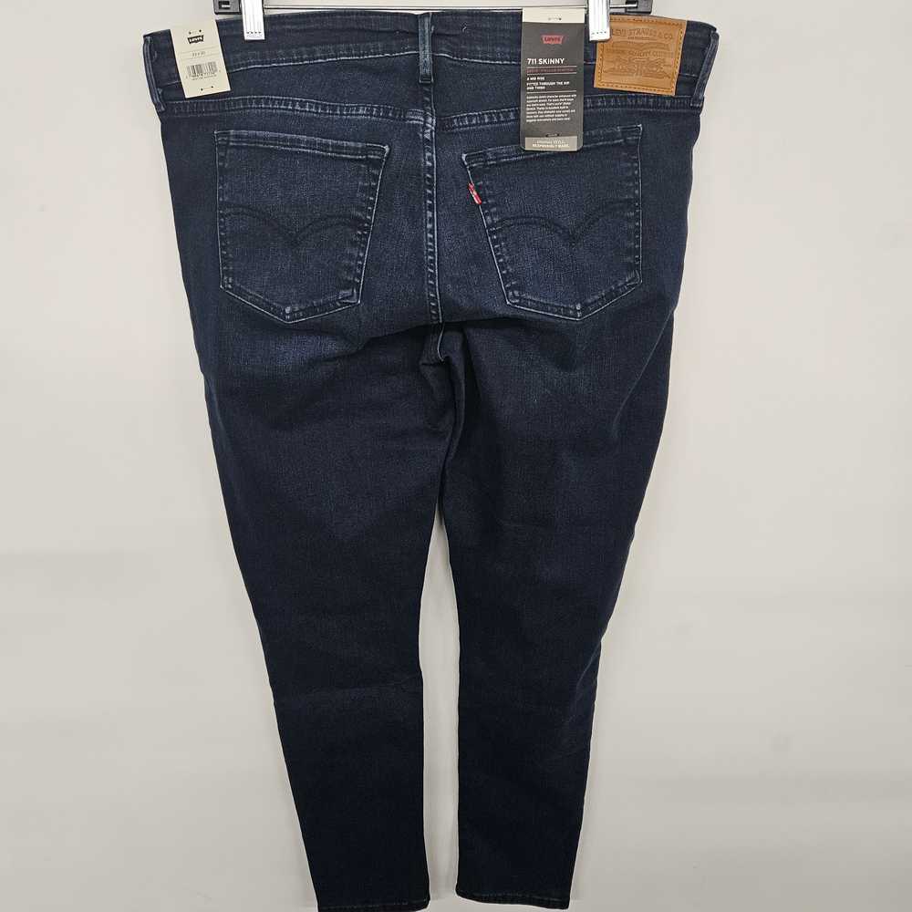 Levi's 711 Skinny Blue Jeans - image 2