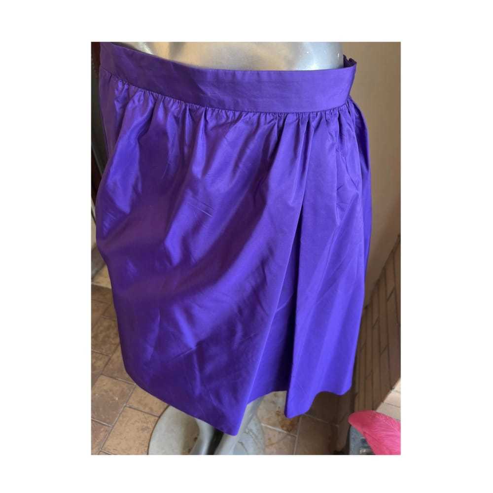 Akris Silk mid-length skirt - image 2