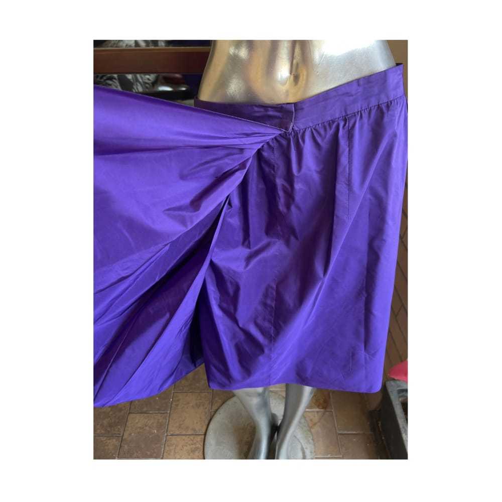 Akris Silk mid-length skirt - image 4