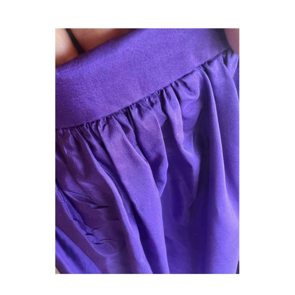 Akris Silk mid-length skirt - image 6