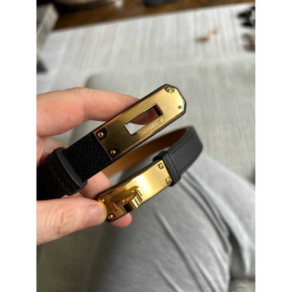 Hermès Kelly leather belt - image 3