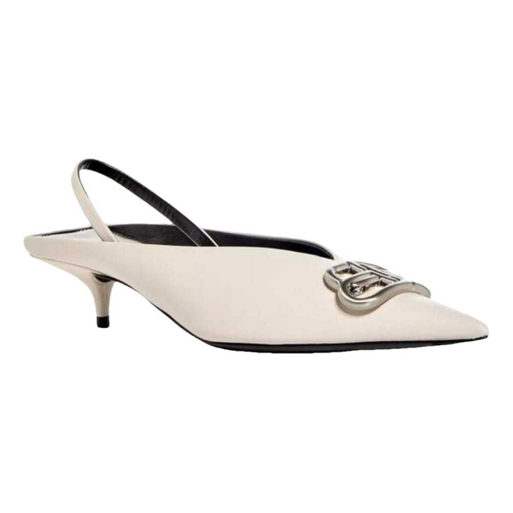 Balenciaga Bb leather heels - image 1