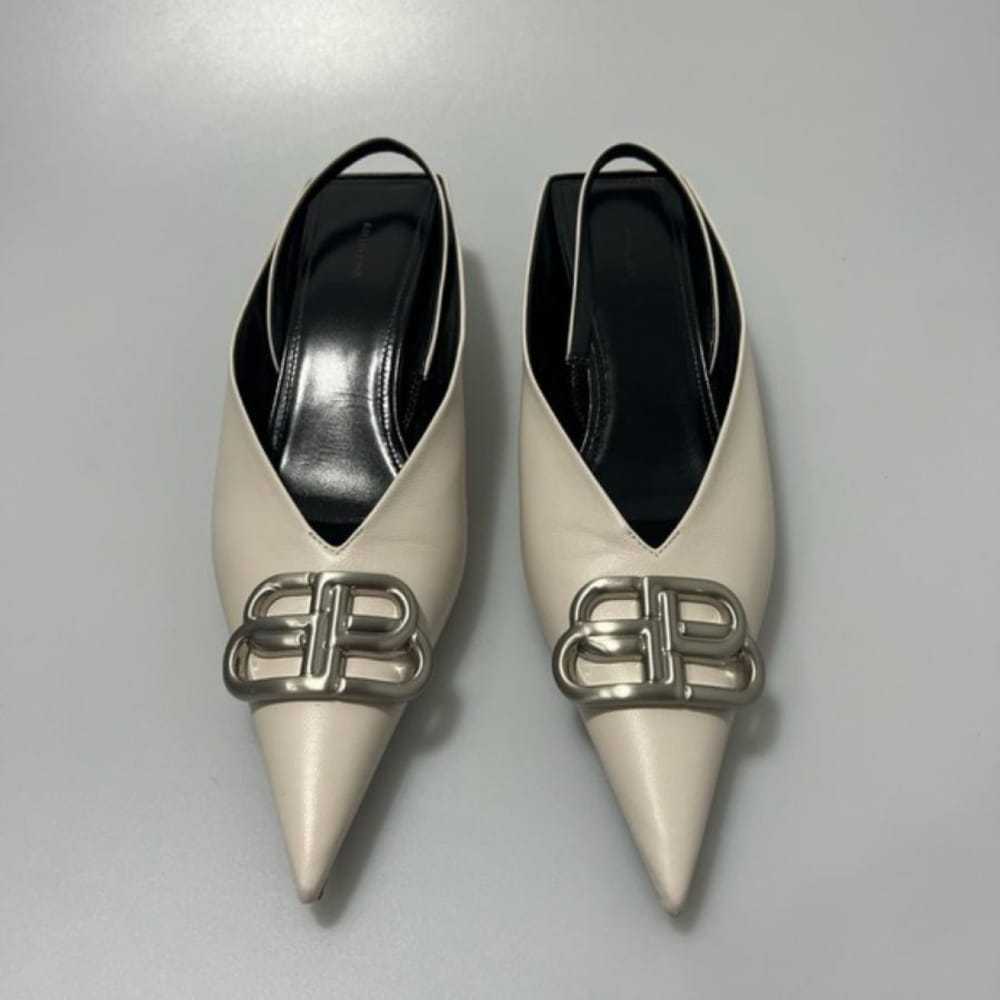 Balenciaga Bb leather heels - image 2