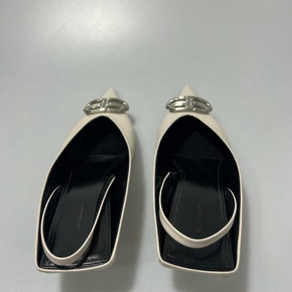 Balenciaga Bb leather heels - image 4