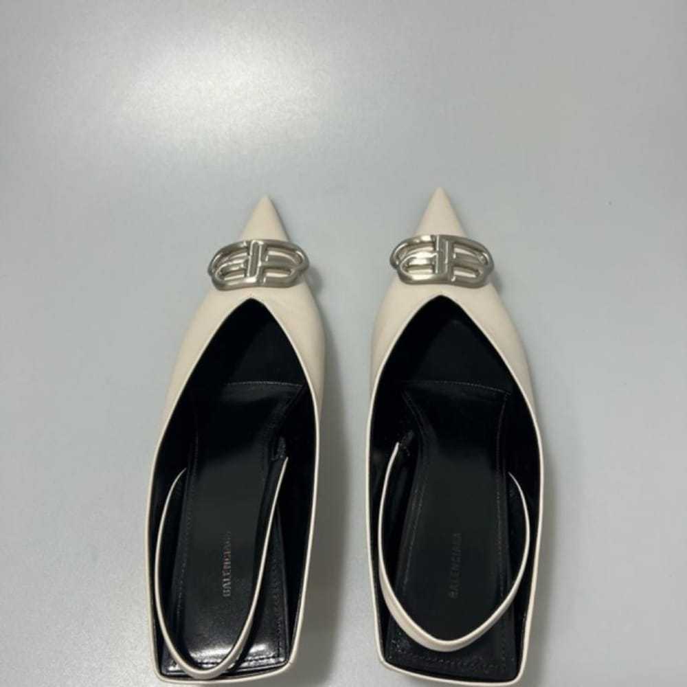 Balenciaga Bb leather heels - image 5
