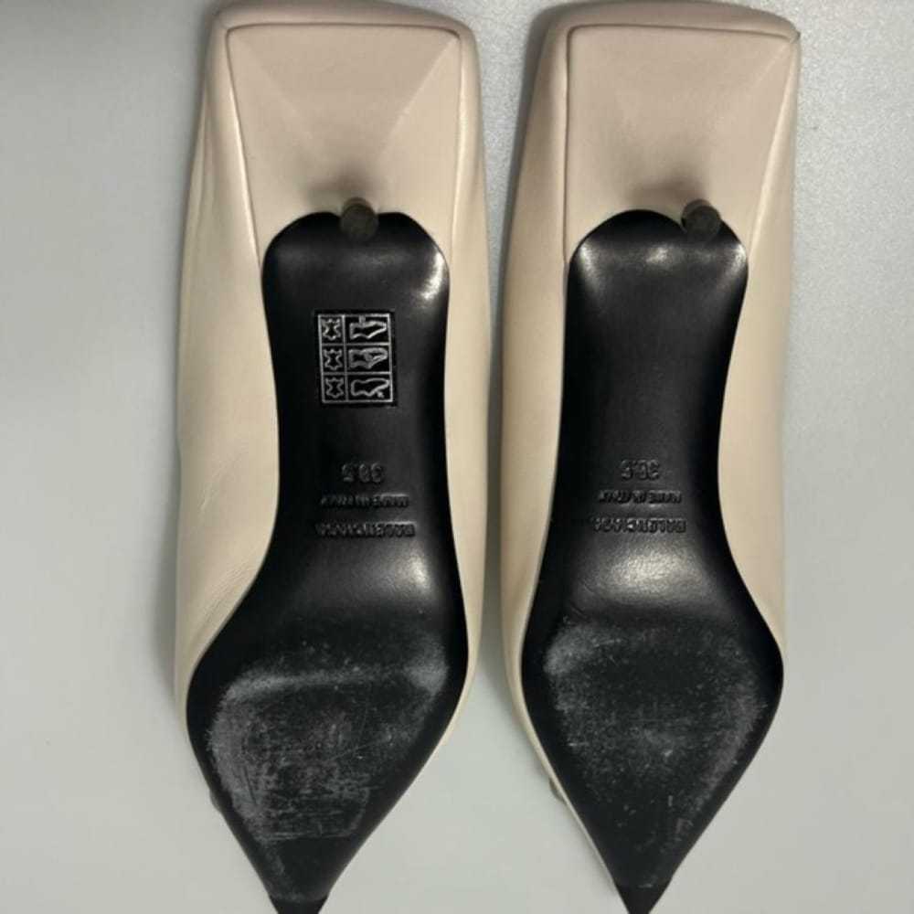 Balenciaga Bb leather heels - image 6