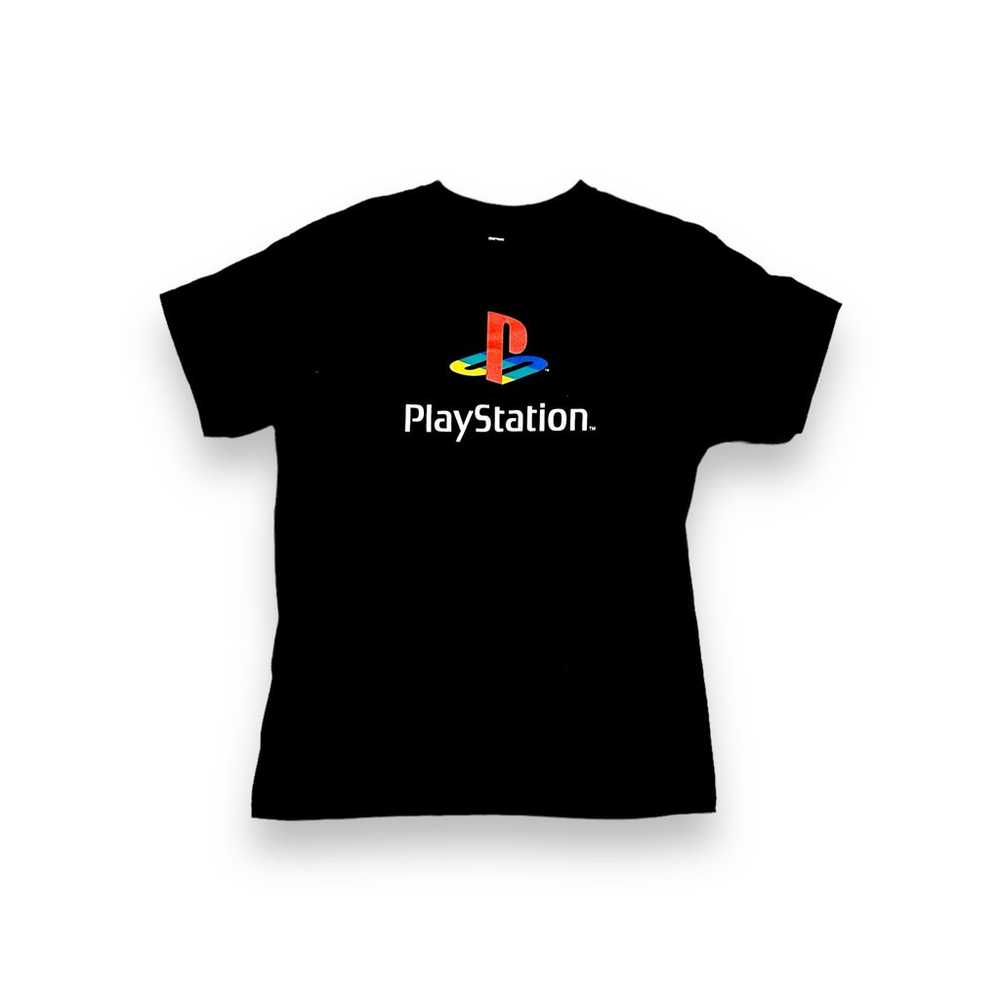 Men’s M PlayStation T-Shirt Black - image 1