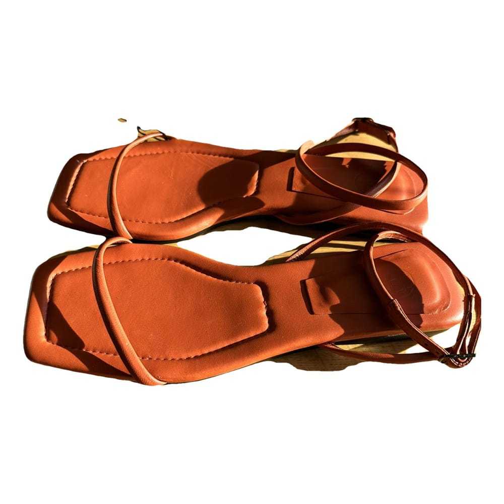 Massimo Dutti Leather sandal - image 1