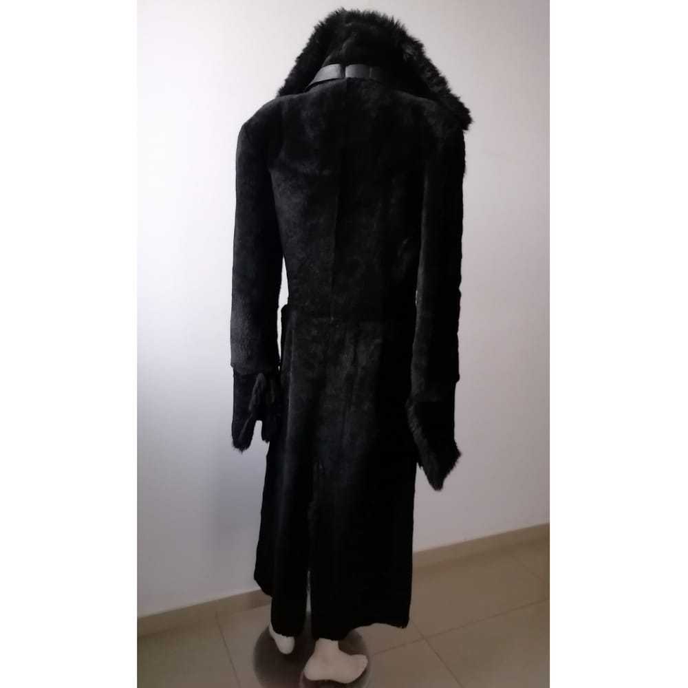 Yves Saint Laurent Faux fur coat - image 2