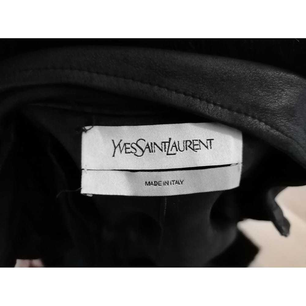 Yves Saint Laurent Faux fur coat - image 4