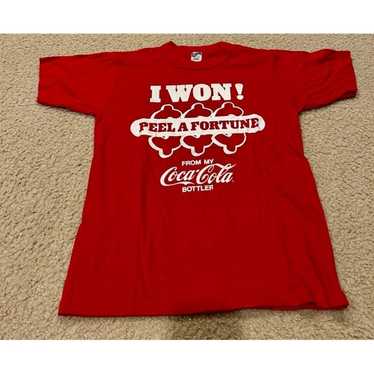 Vintage Coca-Cola T-Shirt by Sportswear, Unisex M… - image 1