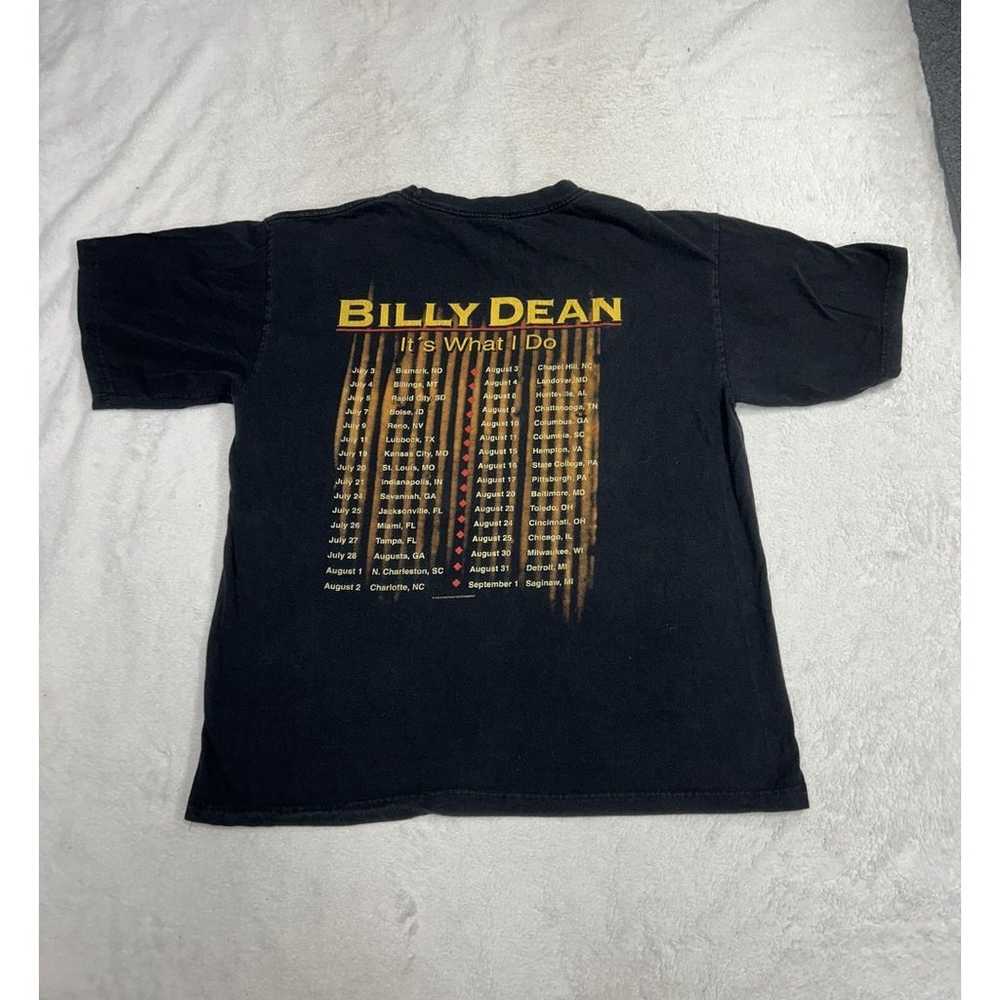 Vtg 90s Billy Dean It’s What I Do 1996 Tour Black… - image 6