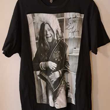 LUCKY Brand T Shirt Women's S NWT Semi Sheer Janis Joplin 60s Rock