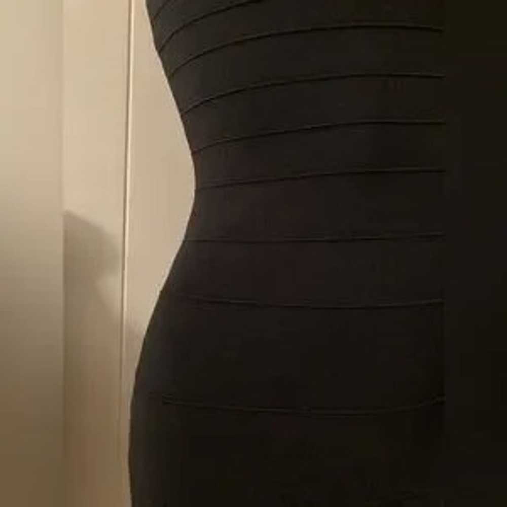 Express - Black Bandage Bodycon Dress - image 3