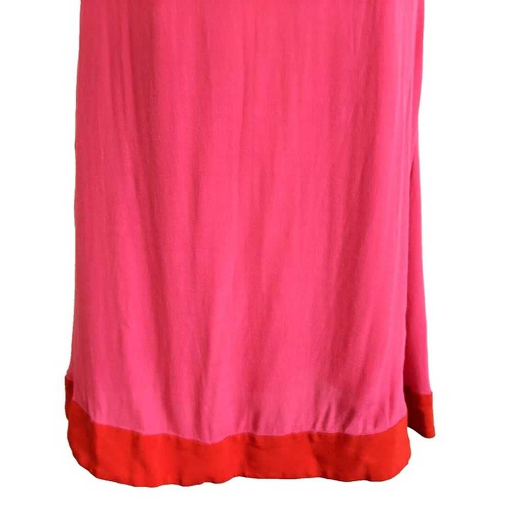 Kate Spade Hot Pink Dress Bow Size 6 Fit & Flare … - image 3