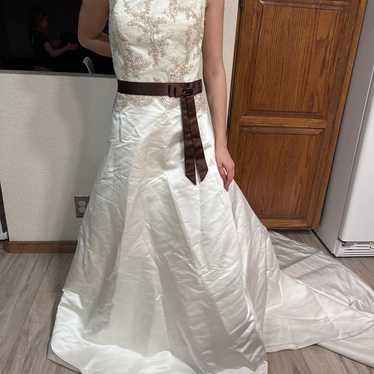 Wedding Dress size 16 - image 1