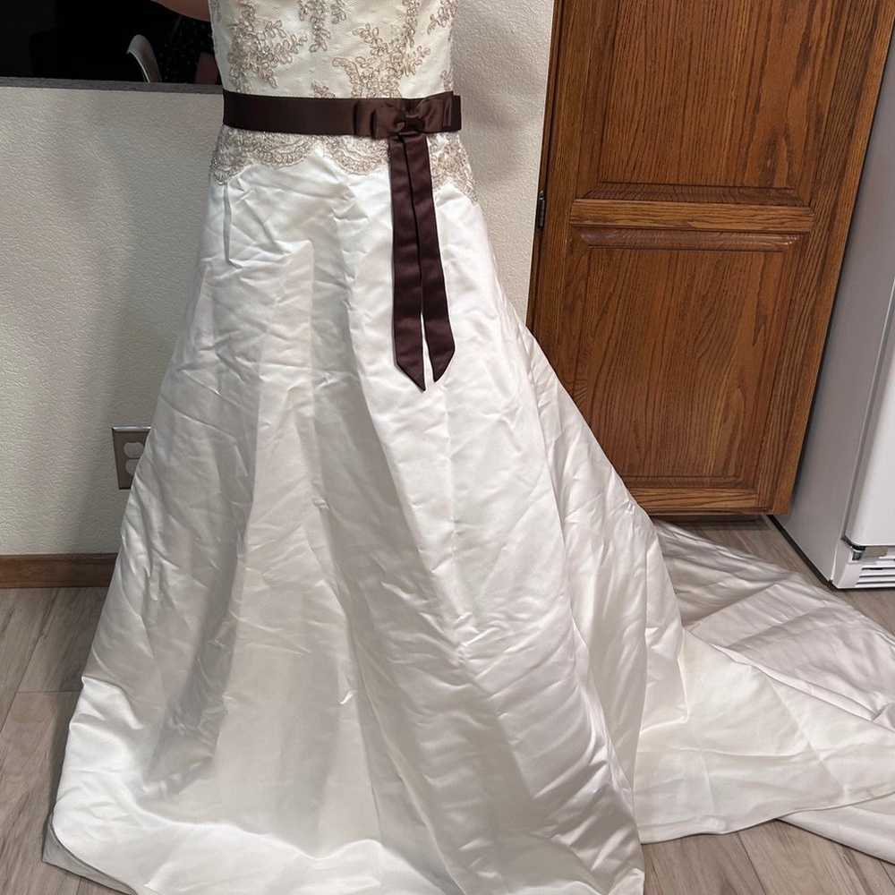 Wedding Dress size 16 - image 2