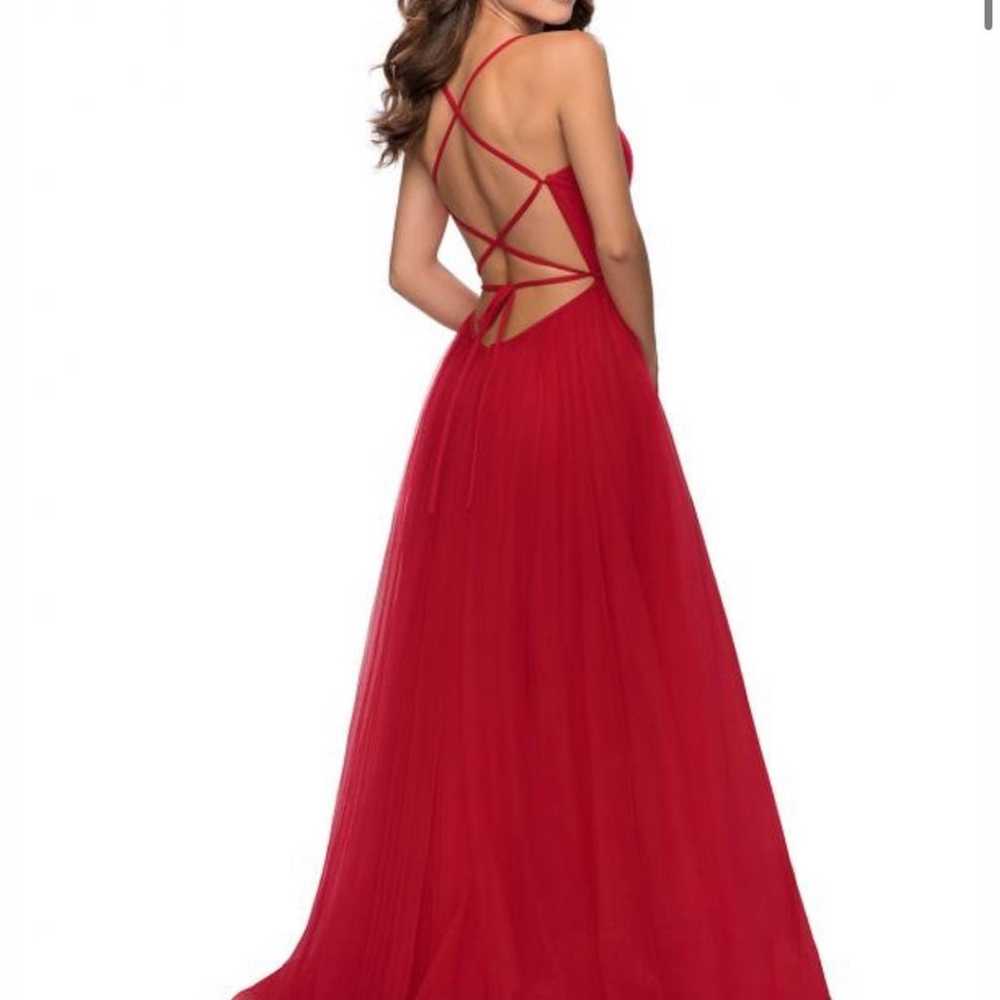 Red Prom Dress: La Femme - image 3