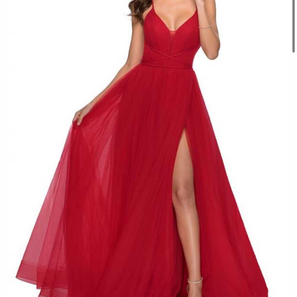 Red Prom Dress: La Femme - image 4