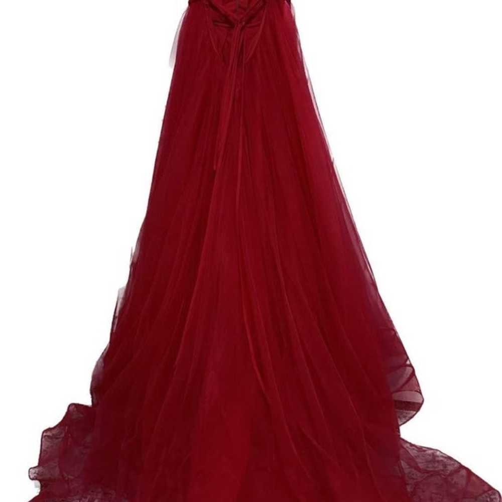 Red Prom Dress: La Femme - image 5