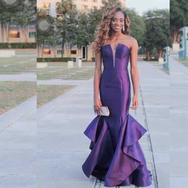 Purple Prom Dress - image 1