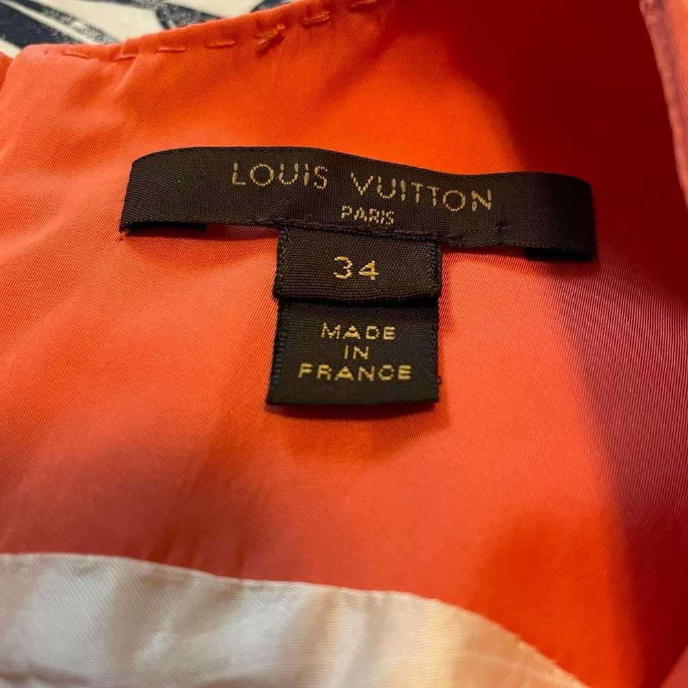 Louis Vuitton Silk blended dress, FR34/US XS - image 3