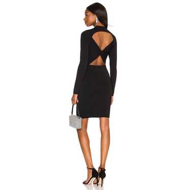 Alice + Olivia NWT Estelle Twist Back Mock Neck M… - image 1