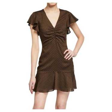 $394 NWOT Alexis Dress Alexis Benz’s Brown Polk-A… - image 1