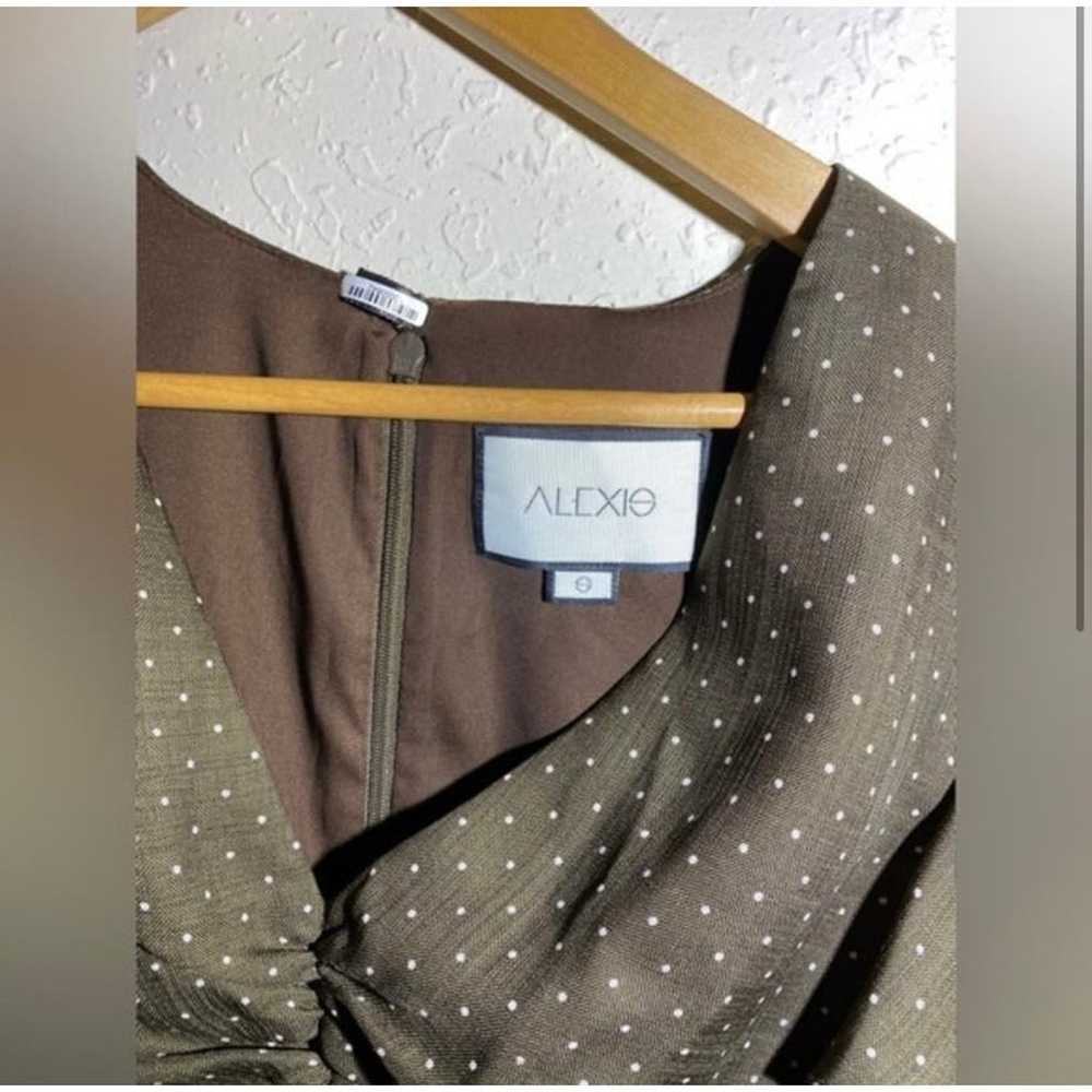$394 NWOT Alexis Dress Alexis Benz’s Brown Polk-A… - image 3