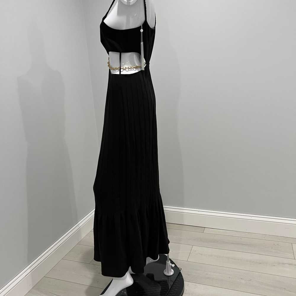 $675 JONATHAN SIMKHAI Ayla Cutout Chain Maxi Dres… - image 5