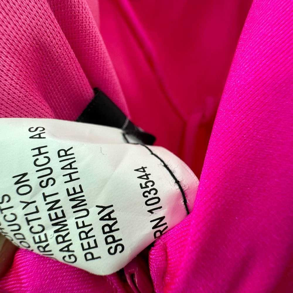 La Femme Ruched Open Lace Up Back Maxi Dress Wome… - image 8