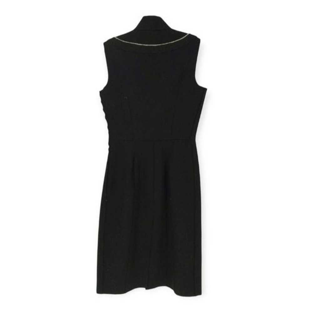 Prada Midi Length Black Dress (Italy Size: 42) US… - image 2
