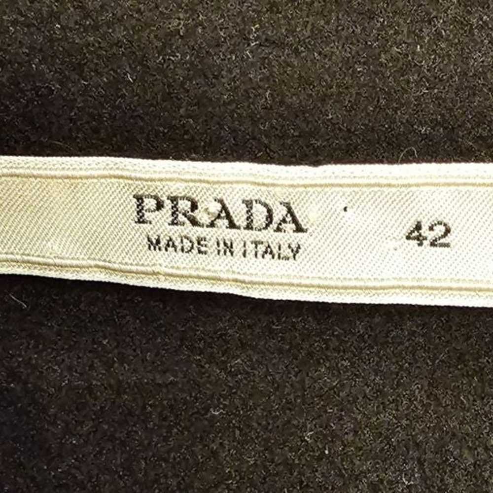 Prada Midi Length Black Dress (Italy Size: 42) US… - image 3