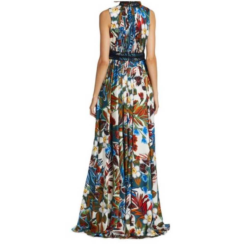 BADGLEY MISCHKA Floral High Neck Maxi Gown NWOT S… - image 3