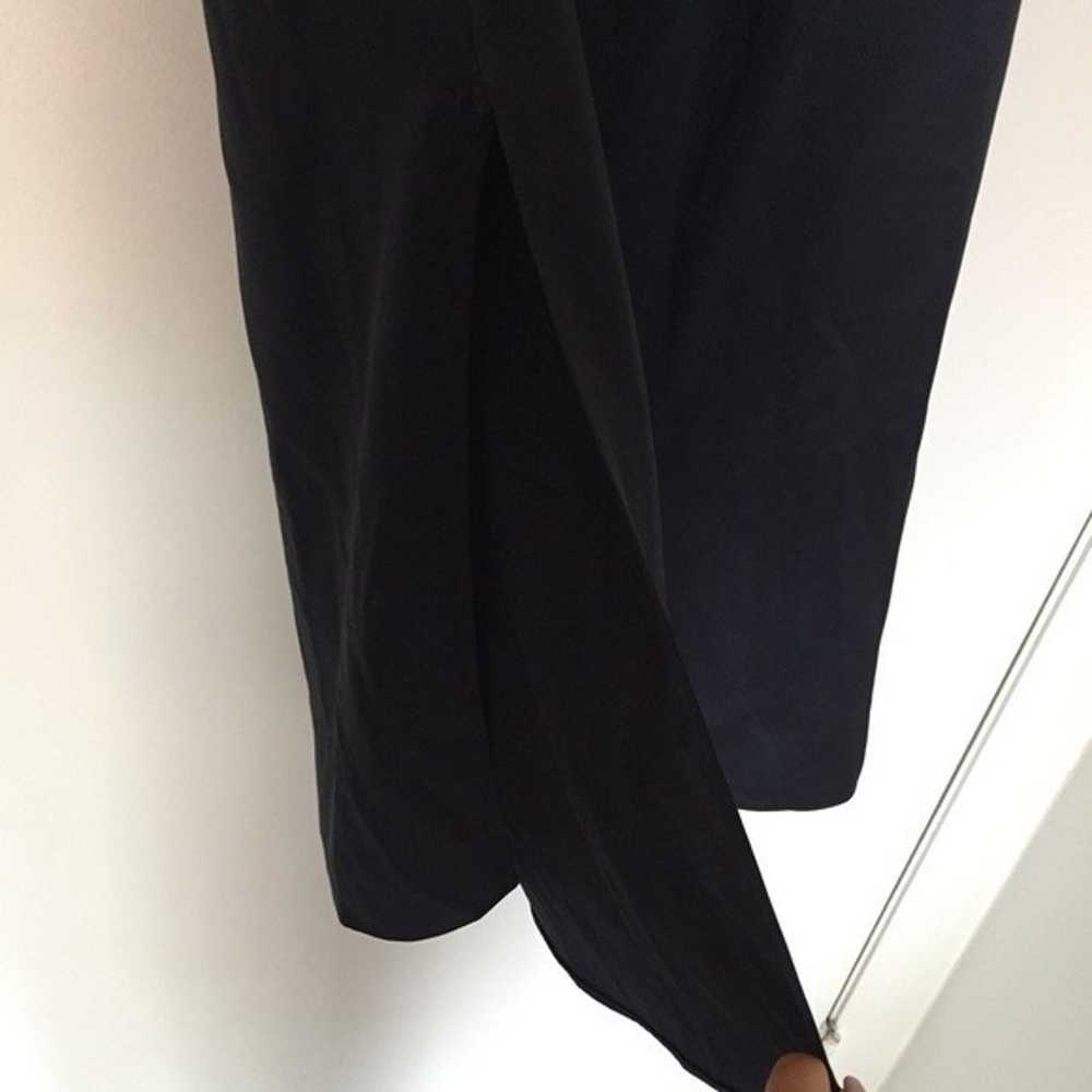 NEW Frame Satin Shirred Halter Neck Midi Dress Na… - image 7
