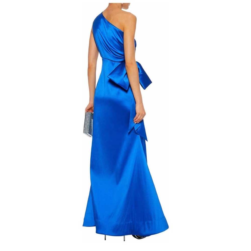 Sachin & Babi One Shoulder Bow Gown Dress - image 2