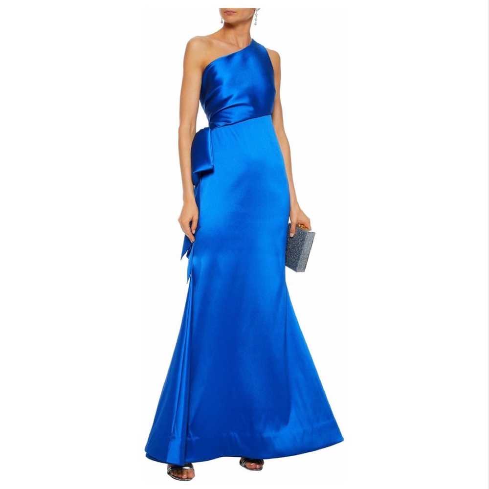 Sachin & Babi One Shoulder Bow Gown Dress - image 3