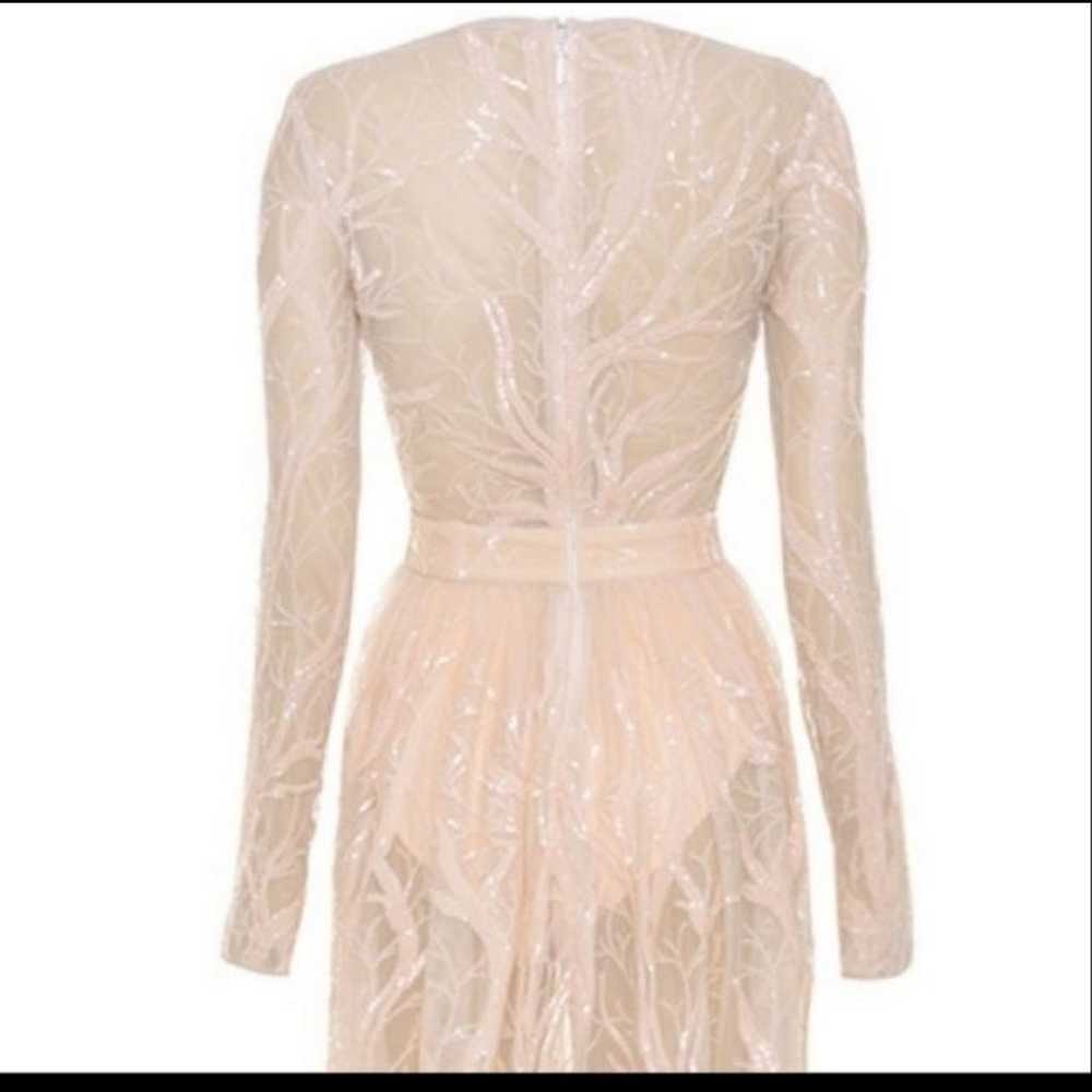 House of CB Lucya Peach Sequin dress - image 6