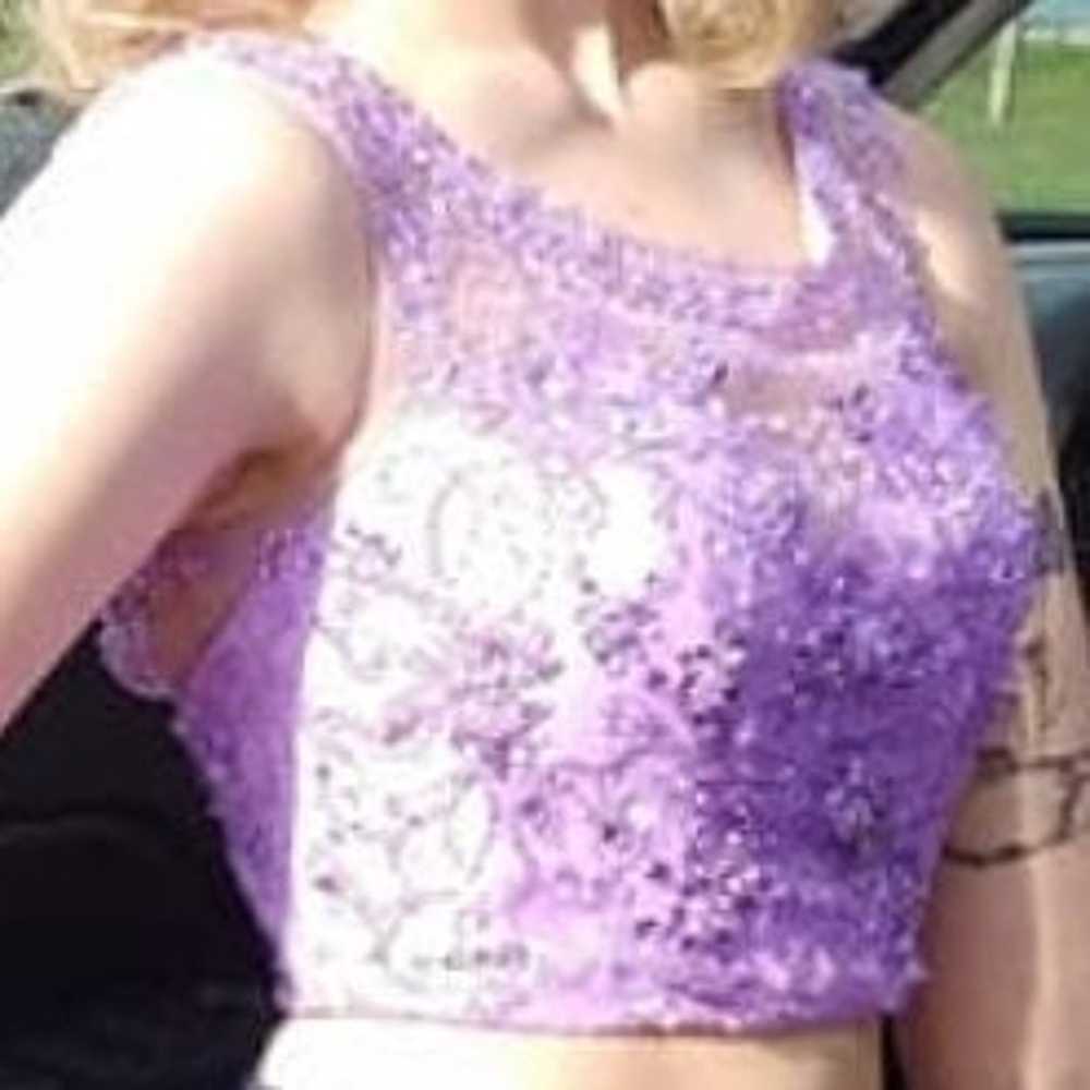 Lavender Prom Dress - image 3